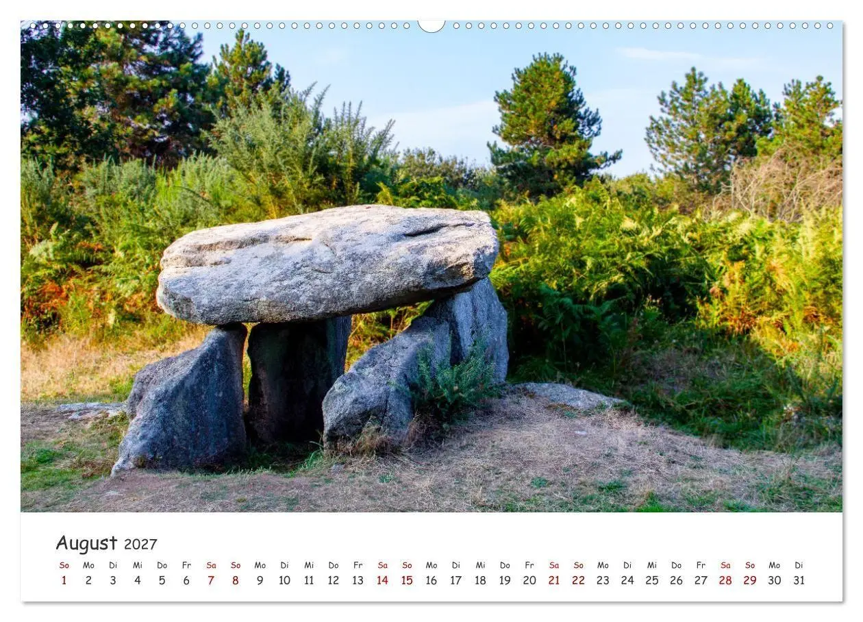 Bild: 9783569497054 | Magische Orte - Steinkreise, Dolmen, Megalithen (Wandkalender 2027...