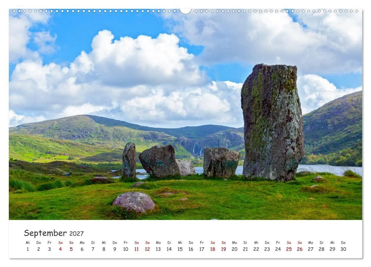 Bild: 9783569497054 | Magische Orte - Steinkreise, Dolmen, Megalithen (Wandkalender 2027...