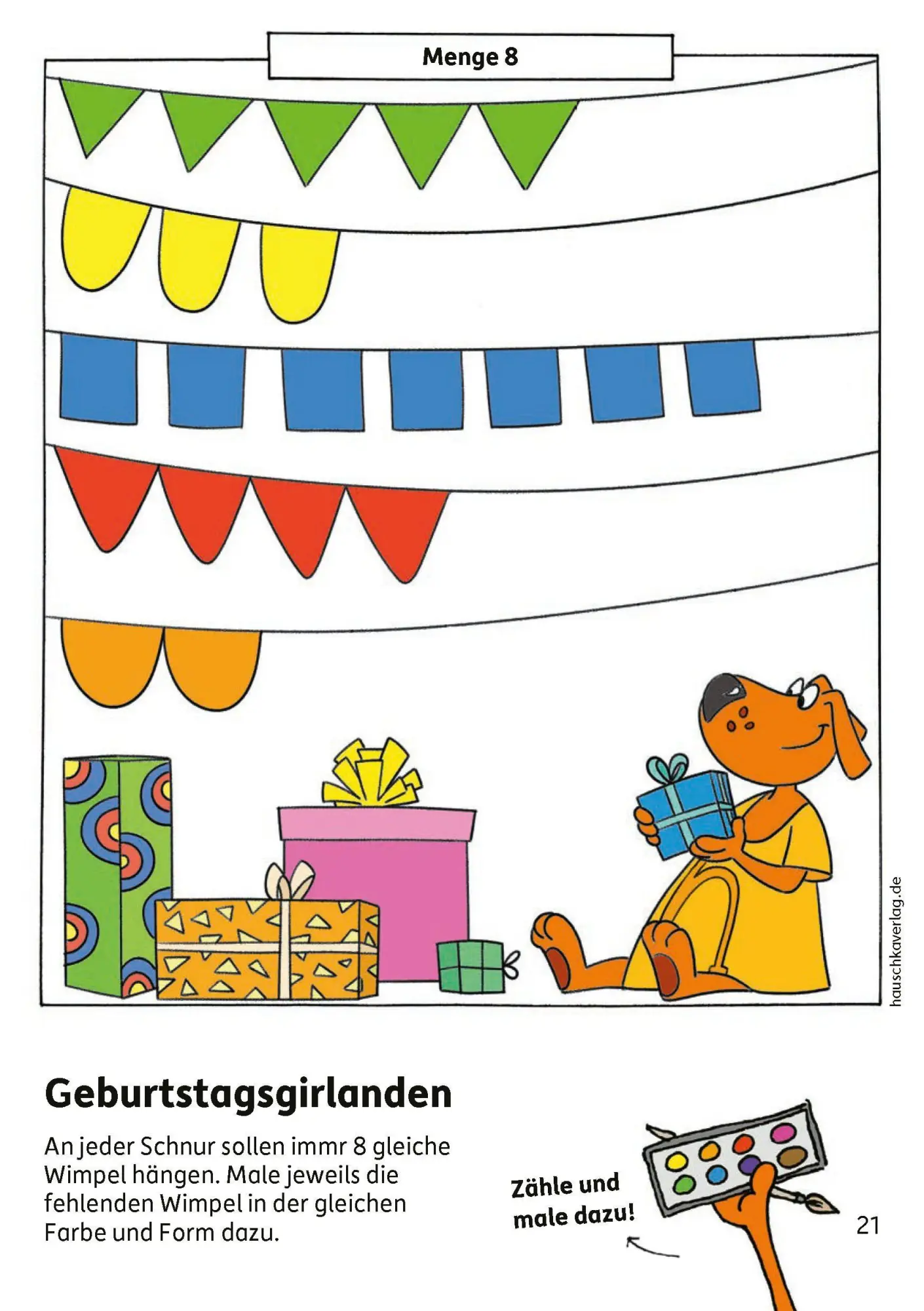 Bild: 9783881007054 | Schulstart-Block ab 6 Jahre - Zahlen schreiben, zählen und rechnen