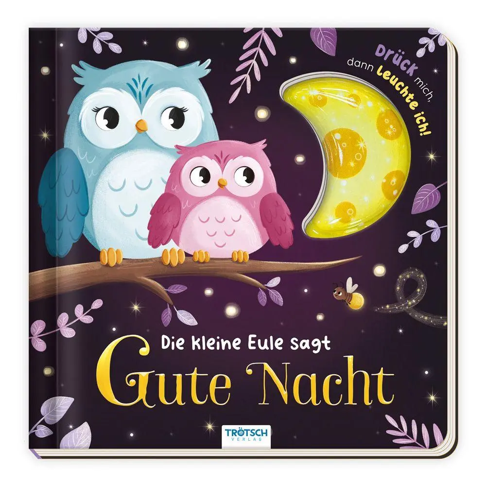 Cover: 9783988027054 | TRÖTSCH - Pappenbuch Leuchtbuch Die kleine Eule sagt Gute Nacht | KG