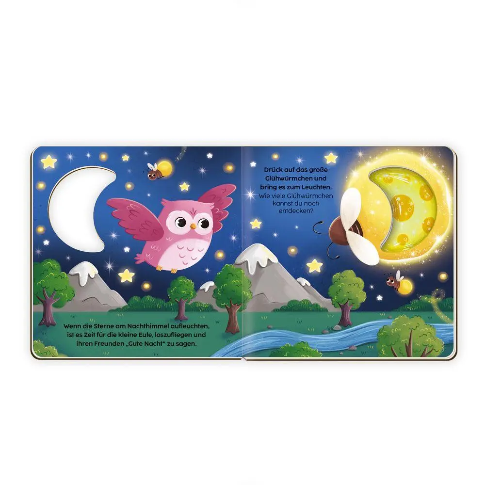 Bild: 9783988027054 | TRÖTSCH - Pappenbuch Leuchtbuch Die kleine Eule sagt Gute Nacht | KG