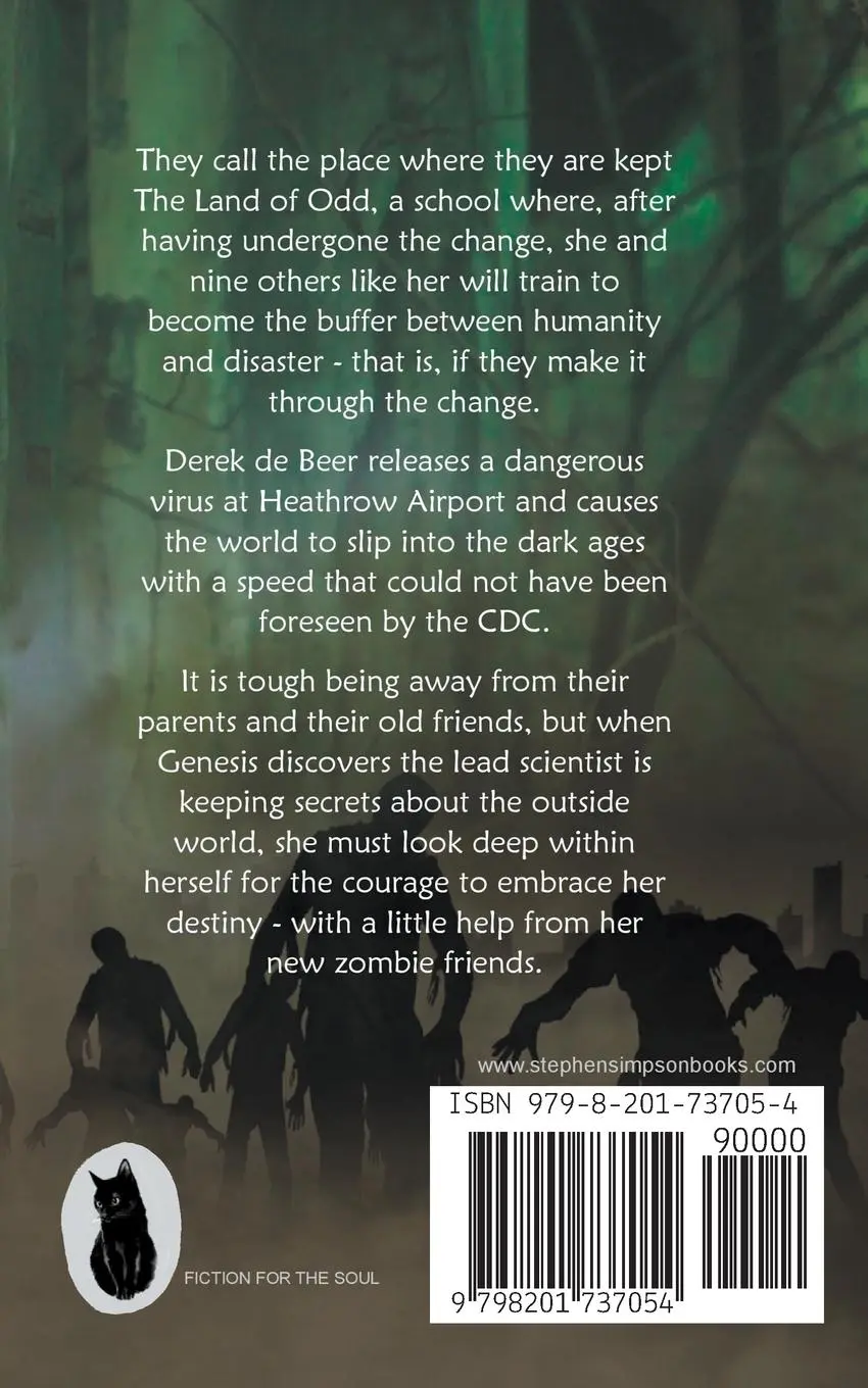 Rückseite: 9798201737054 | Undead Girl | Stephen Simpson | Taschenbuch | Zombie Girl | Englisch