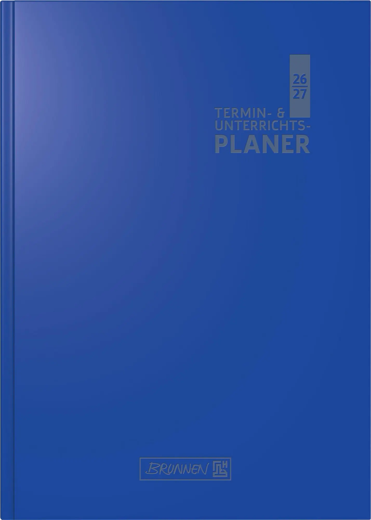 Cover: 4061947157154 | Termin- &amp; Unterrichtsplaner 2026/2027 A5, Kunststoff, blau | Buch