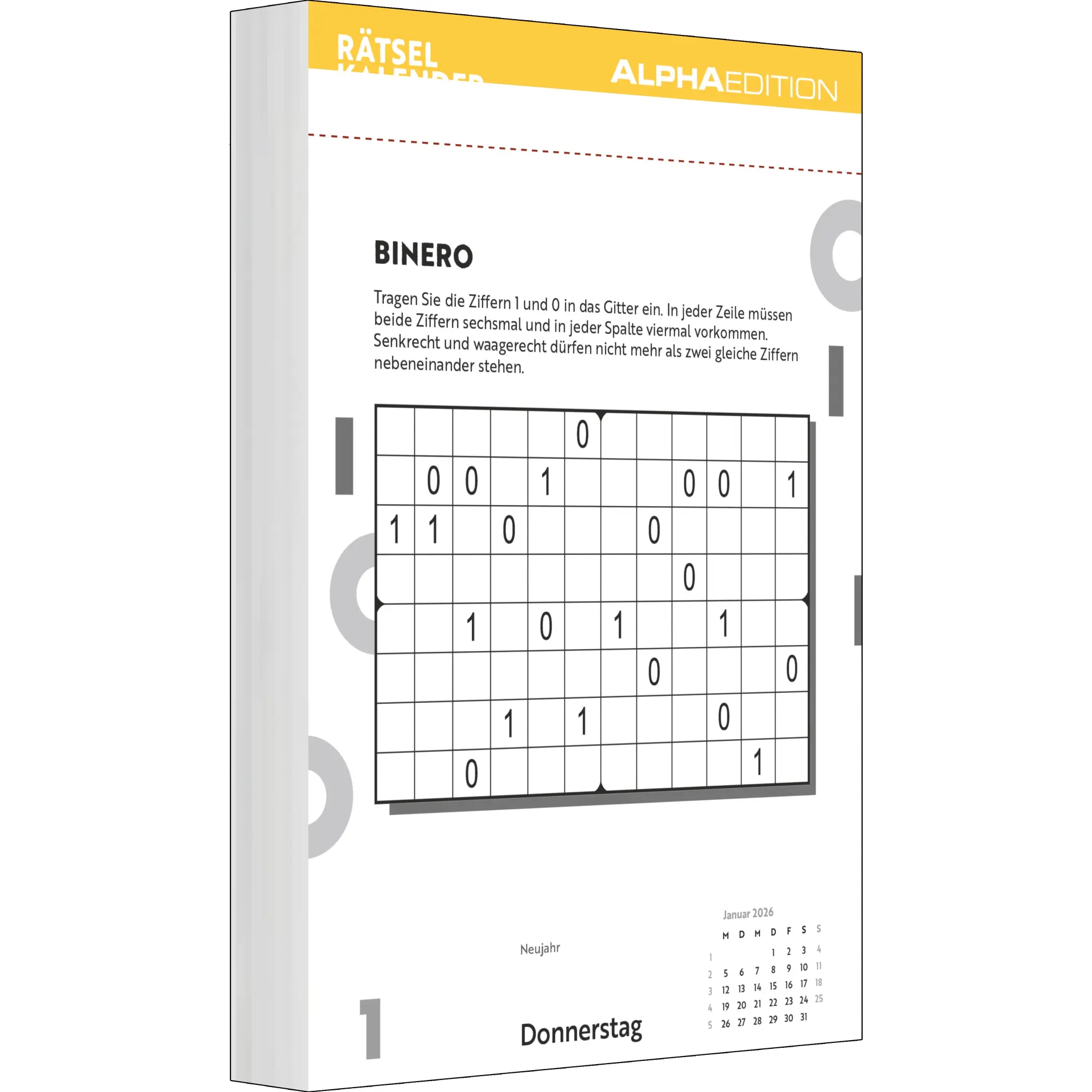 Bild: 4069095007154 | Rätselkalender 2026 Tagesabreißkalender - 11,8x15,9 -...