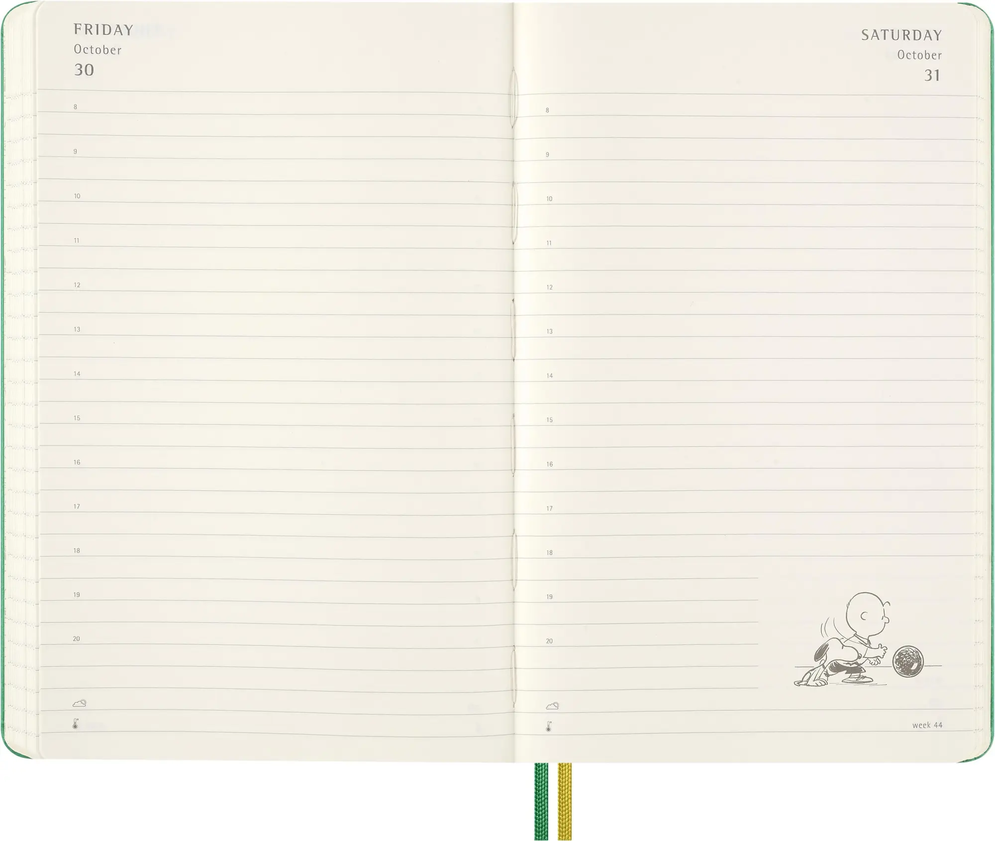 Bild: 8056999277154 | Moleskine 12 Monate Peanuts Charlie &amp; Snoopy Tageskalender 2026,...