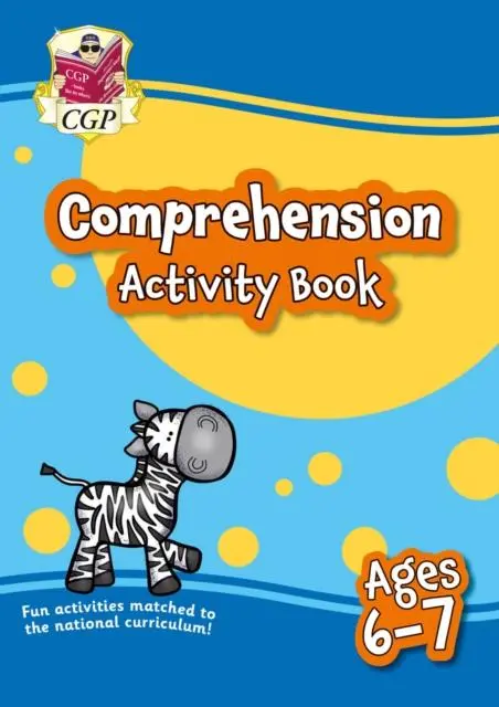 Cover: 9781789087154 | English Comprehension Activity Book for Ages 6-7 (Year 2) | Cgp Books
