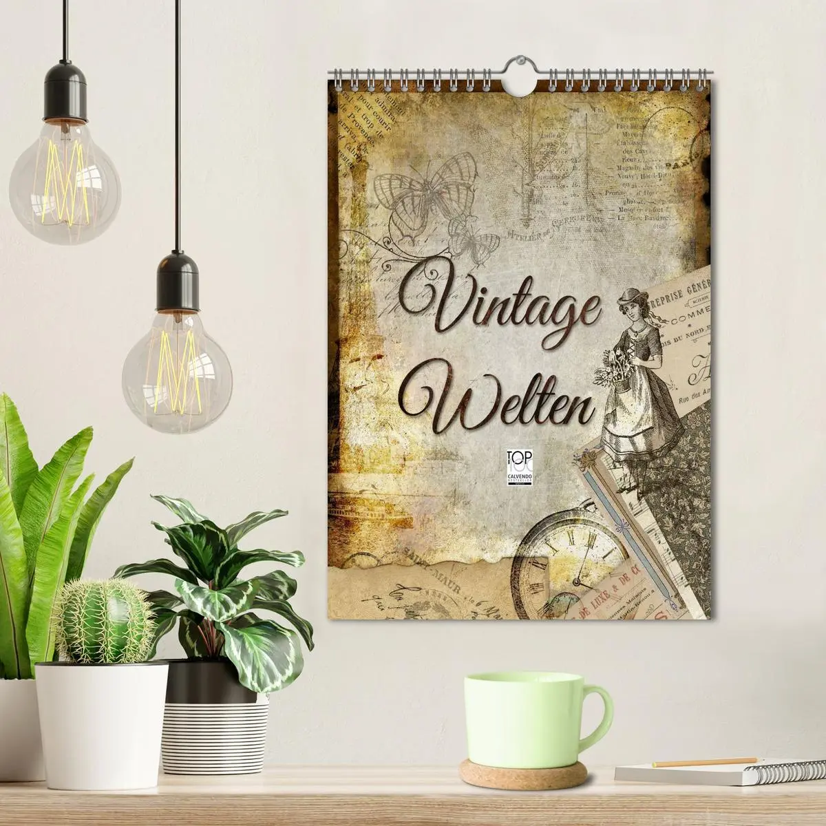Bild: 9783516467154 | Vintage Welten (Wandkalender 2026 DIN A4 hoch), CALVENDO...