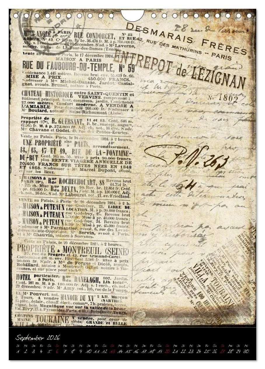 Bild: 9783516467154 | Vintage Welten (Wandkalender 2026 DIN A4 hoch), CALVENDO...