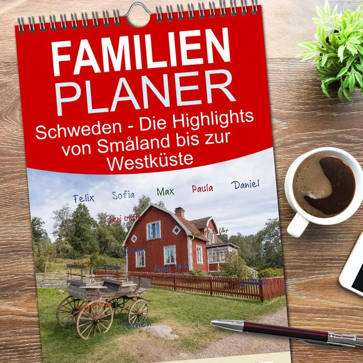Bild: 9783516607154 | Familienplaner 2026 - Schweden - Die Highlights von Småland bis zur...