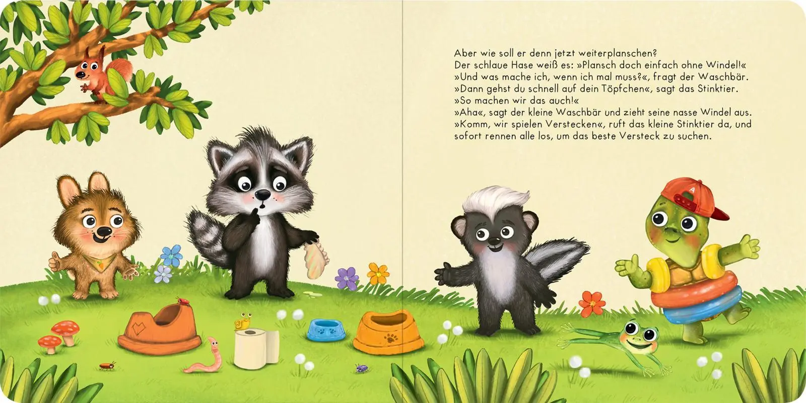 Bild: 9783845837154 | Der Baby Waschbär braucht keine Windel mehr | Britta Sabbag | Buch