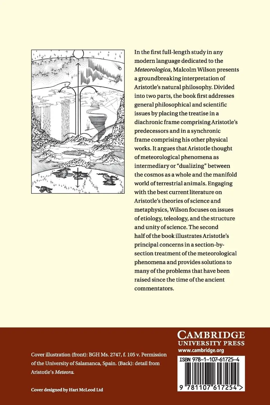 Rückseite: 9781107617254 | Structure and Method in Aristotle's Meteorologica | Malcolm Wilson