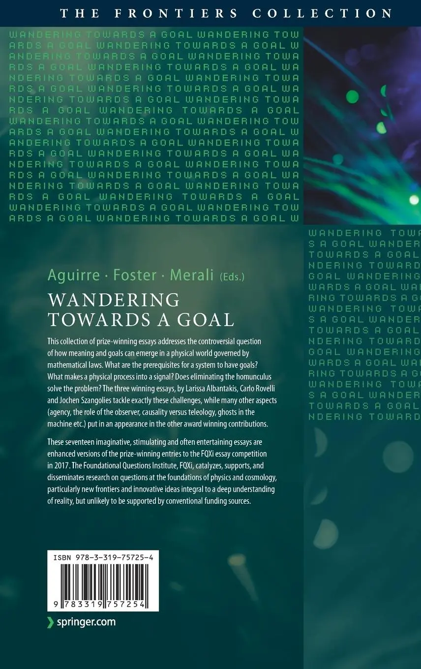 Rückseite: 9783319757254 | Wandering Towards a Goal | Anthony Aguirre (u. a.) | Buch | viii