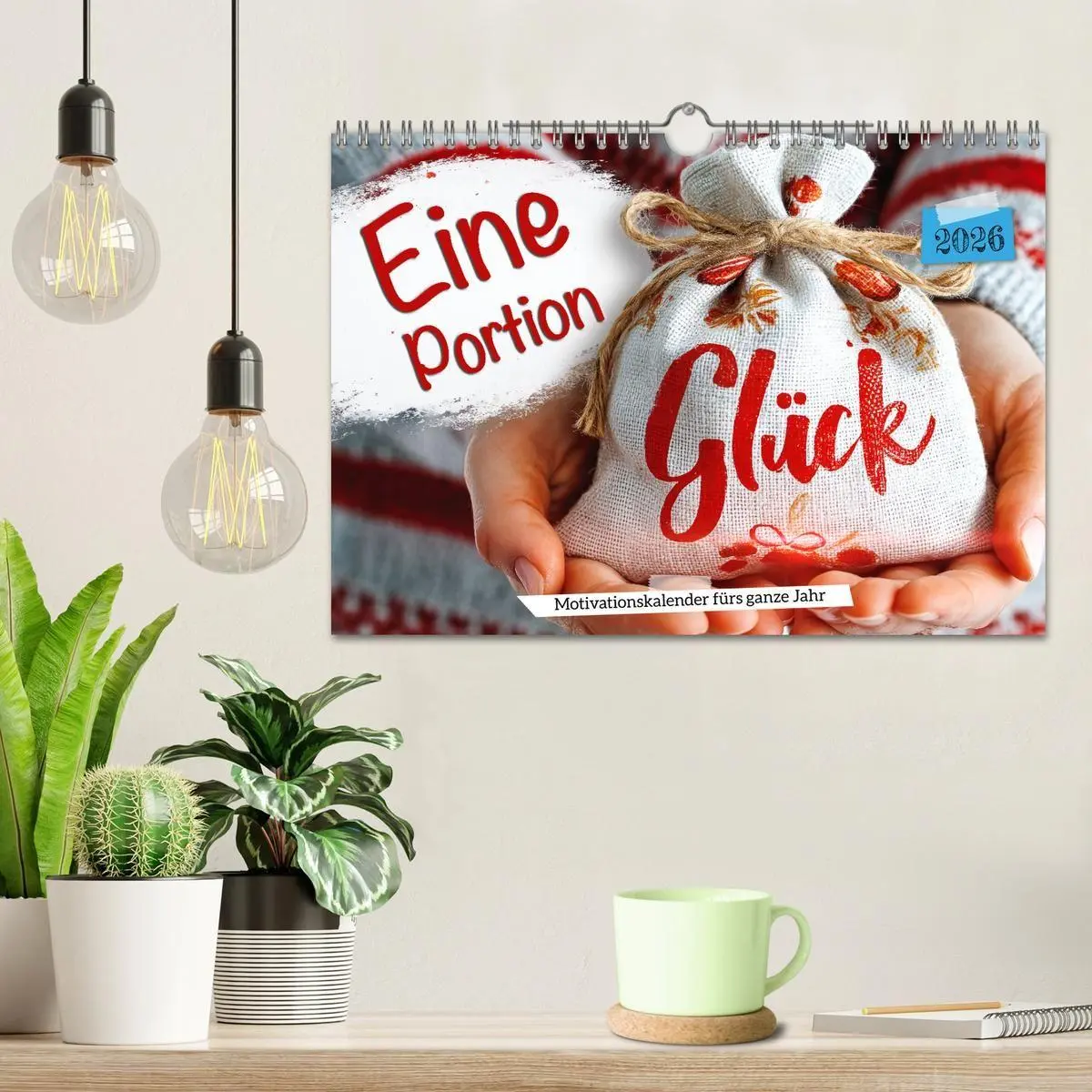 Bild: 9783516697254 | Eine Portion Glück - Motivationskalender fürs ganze Jahr...