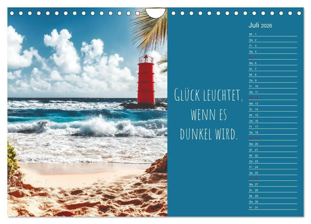 Bild: 9783516697254 | Eine Portion Glück - Motivationskalender fürs ganze Jahr...
