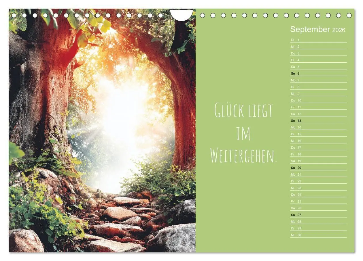 Bild: 9783516697254 | Eine Portion Glück - Motivationskalender fürs ganze Jahr...