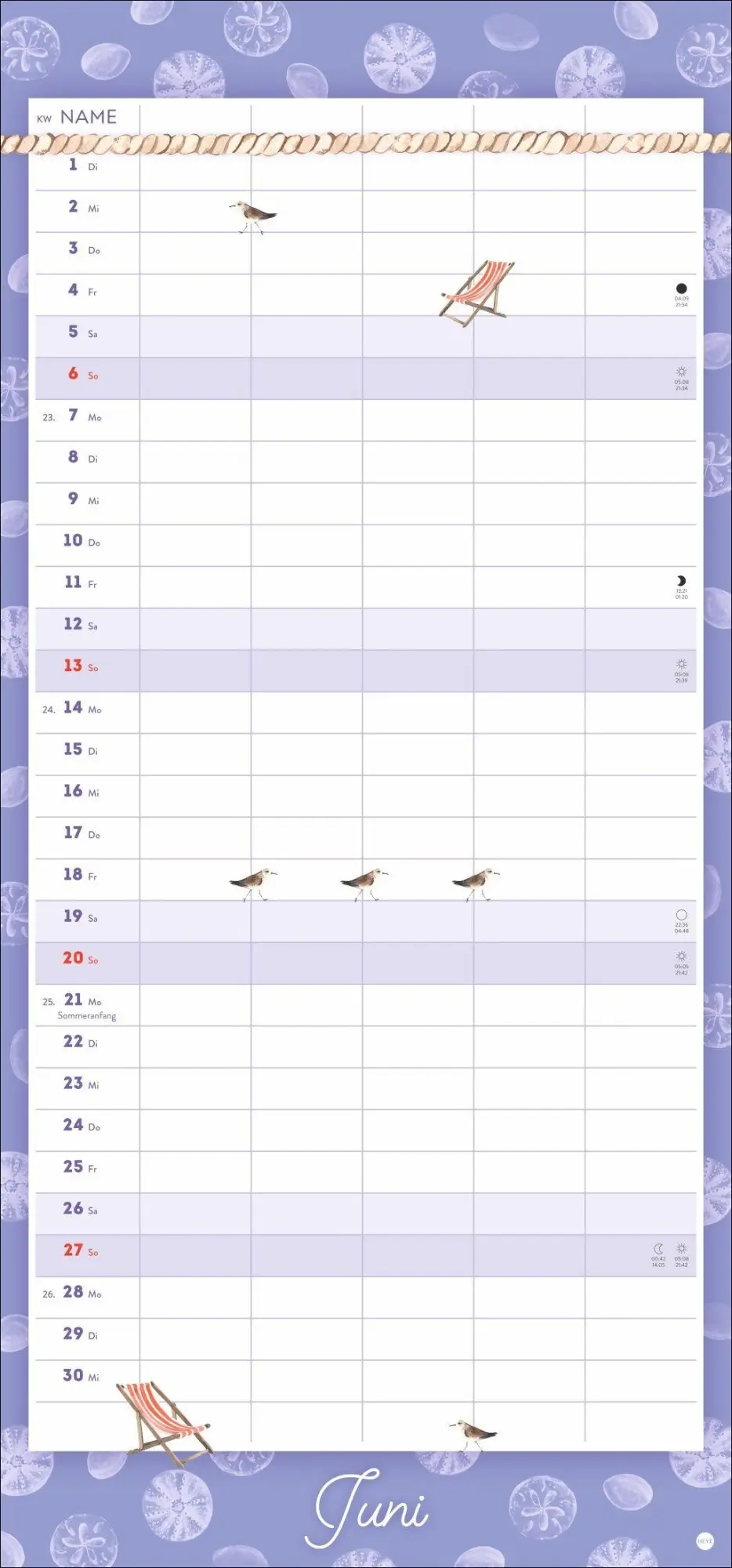 Bild: 9783756417254 | Meer Familie Familienplaner 2027 - Planer für alle an Deck | Kalender