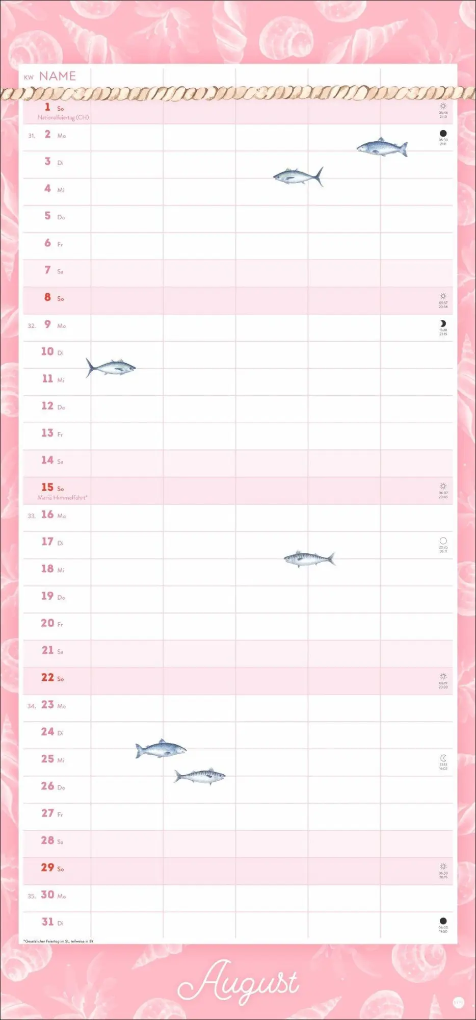 Bild: 9783756417254 | Meer Familie Familienplaner 2027 - Planer für alle an Deck | Kalender