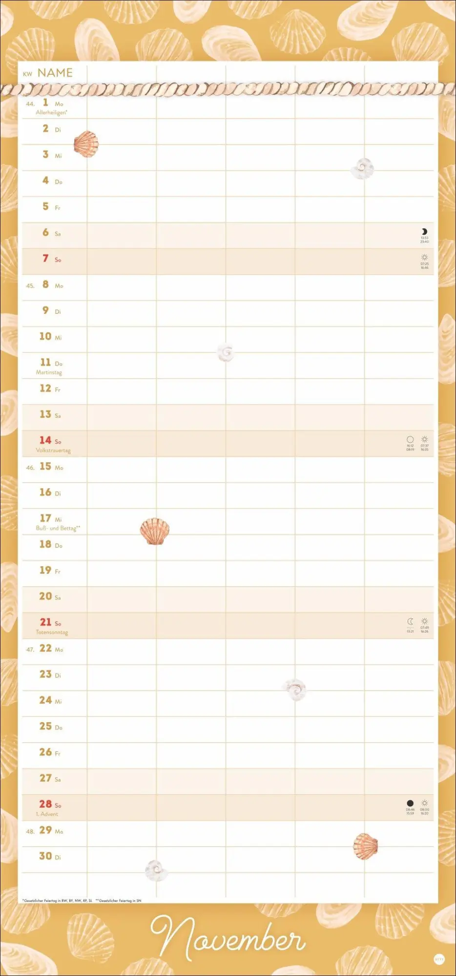 Bild: 9783756417254 | Meer Familie Familienplaner 2027 - Planer für alle an Deck | Kalender