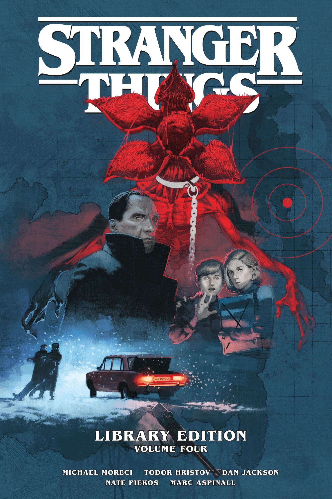 Cover: 9781506747354 | Stranger Things Library Edition Volume 4 (Graphic Novel) | Moreci