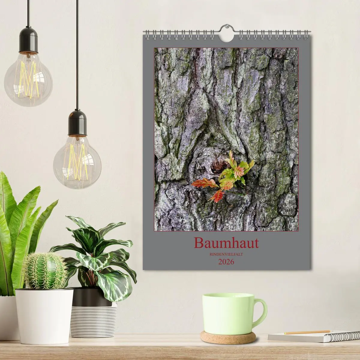 Bild: 9783516377354 | Baumhaut (Wandkalender 2026 DIN A4 hoch), CALVENDO Monatskalender