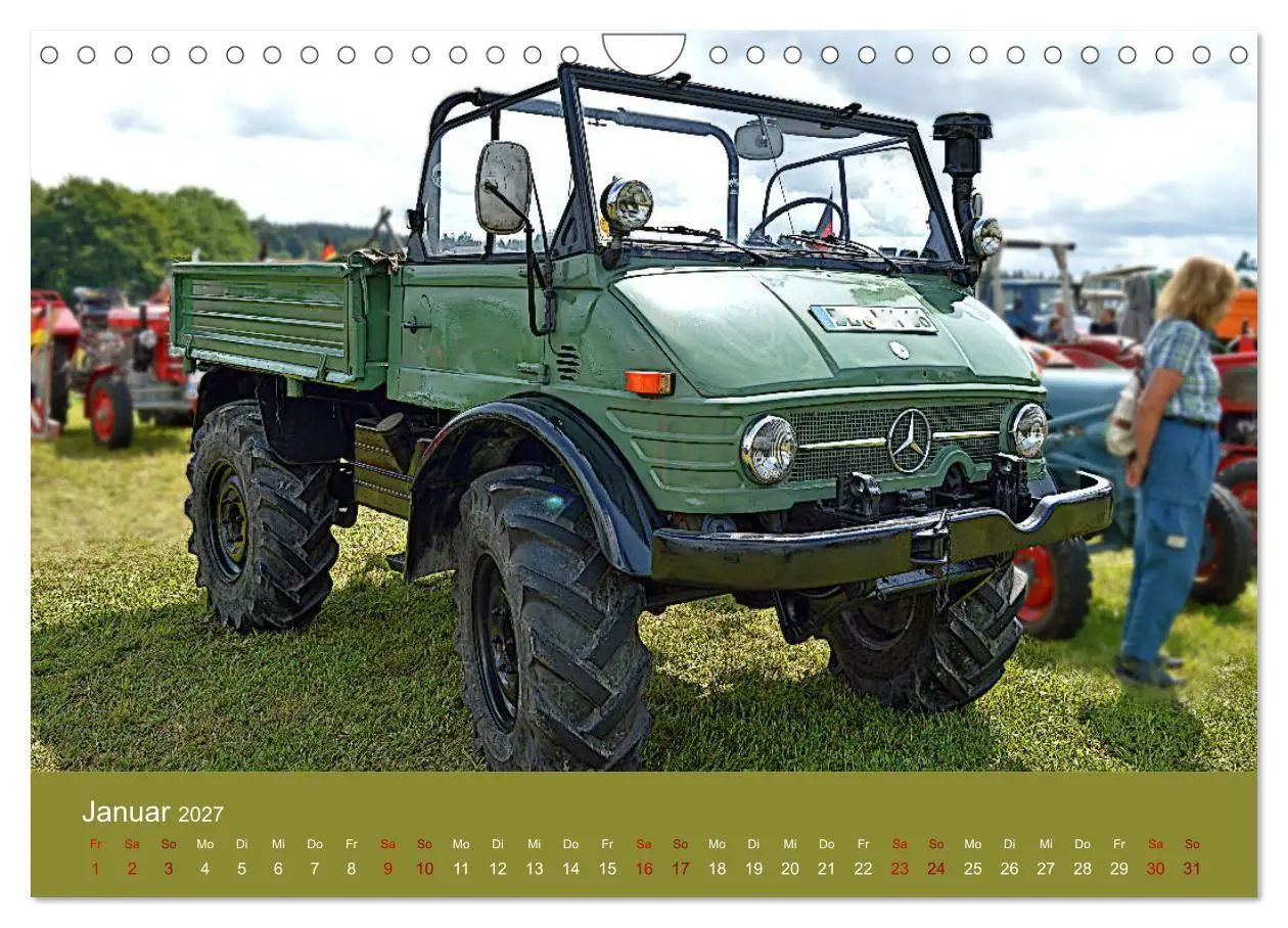 Bild: 9783569777354 | Ein Mythos mit Stern - das Universalmotorgerät (Wandkalender 2027...