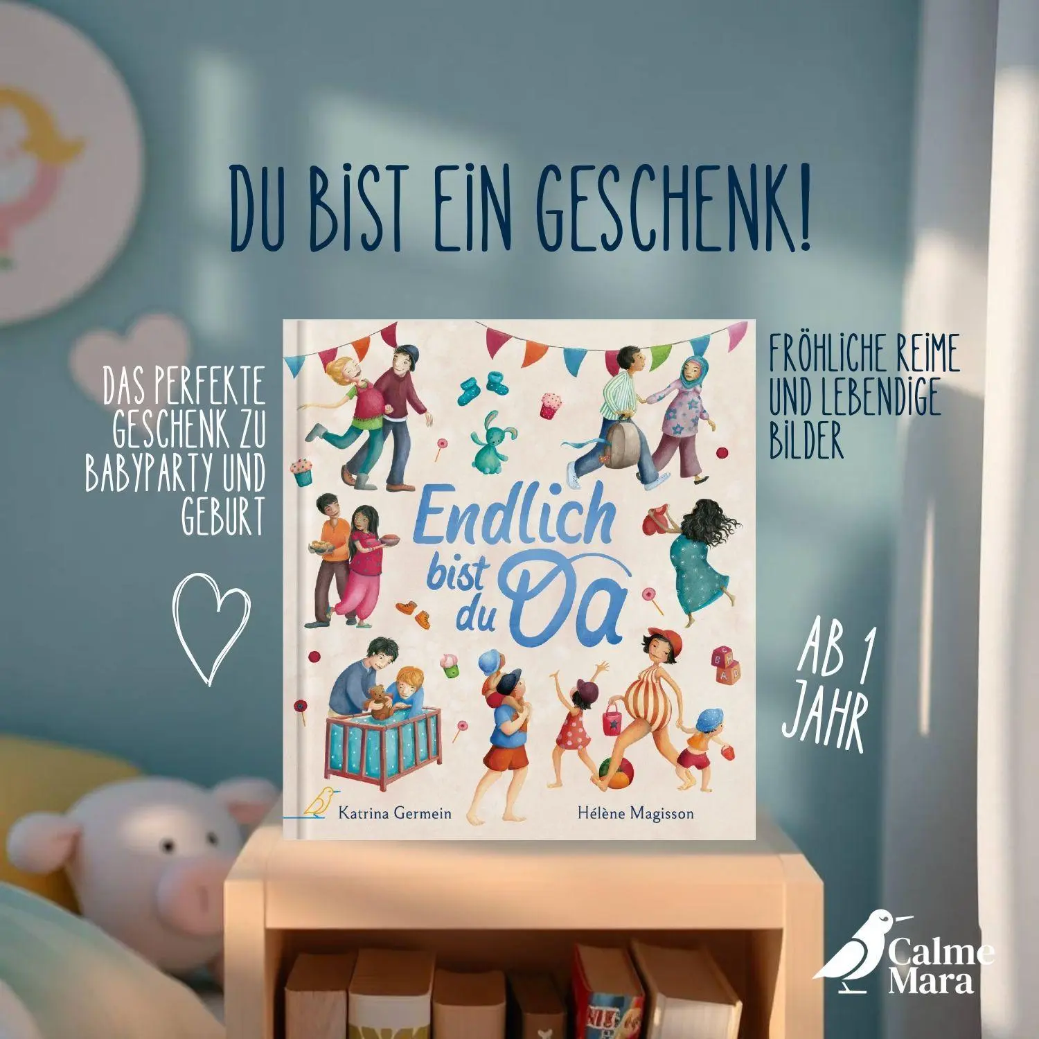 Bild: 9783948877354 | Endlich bist du da | Katrina Germein | Buch | 36 S. | Deutsch | 2023