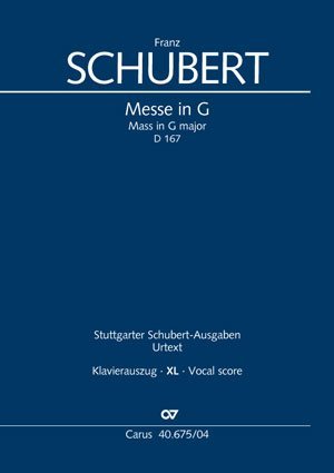 Cover: 9790007187354 | Messe in G (Klavierauszug XL) | Franz Schubert | Buch | 40 S. | Latein