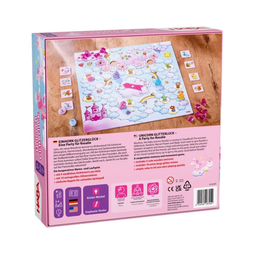 Bild: 4010168287454 | Einhorn Glitzerglück-Party für Rosalie | Kristin Dittmann | Spiel