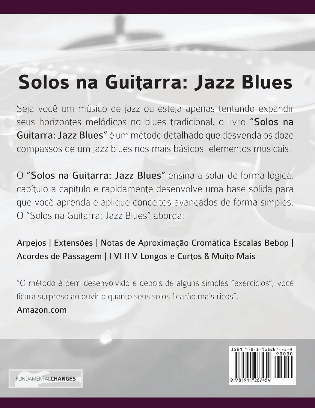 Rückseite: 9781911267454 | Solos na Guitarra | Jazz Blues | Joseph Alexander | Taschenbuch | 2019