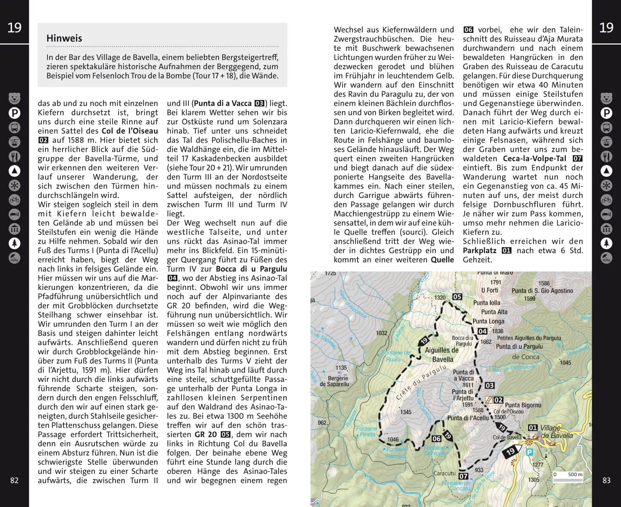 Bild: 9783259037454 | Korsika Wanderführer | Mit 80 Touren und Outdoor App | Peter Mertz