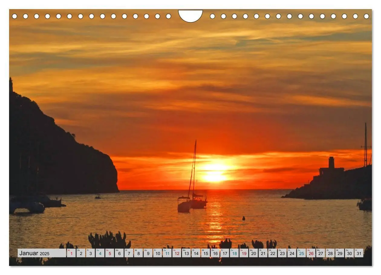 Bild: 9783435327454 | Port de Sóller - Küstenort auf Mallorca (Wandkalender 2025 DIN A4...