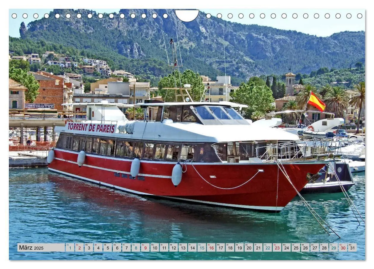 Bild: 9783435327454 | Port de Sóller - Küstenort auf Mallorca (Wandkalender 2025 DIN A4...
