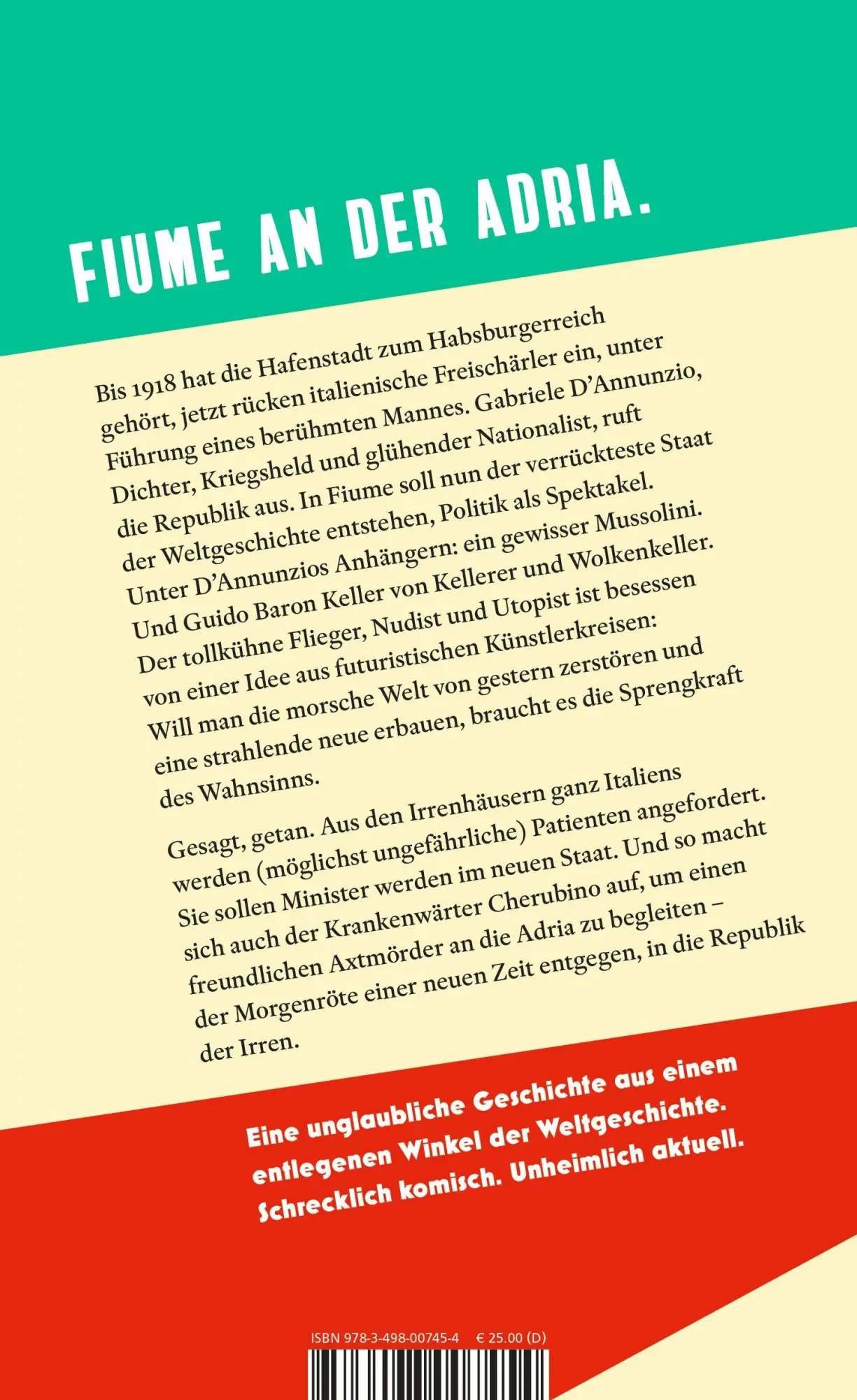 Rückseite: 9783498007454 | Die Republik der Irren | Dirk Stermann | Buch | 304 S. | Deutsch