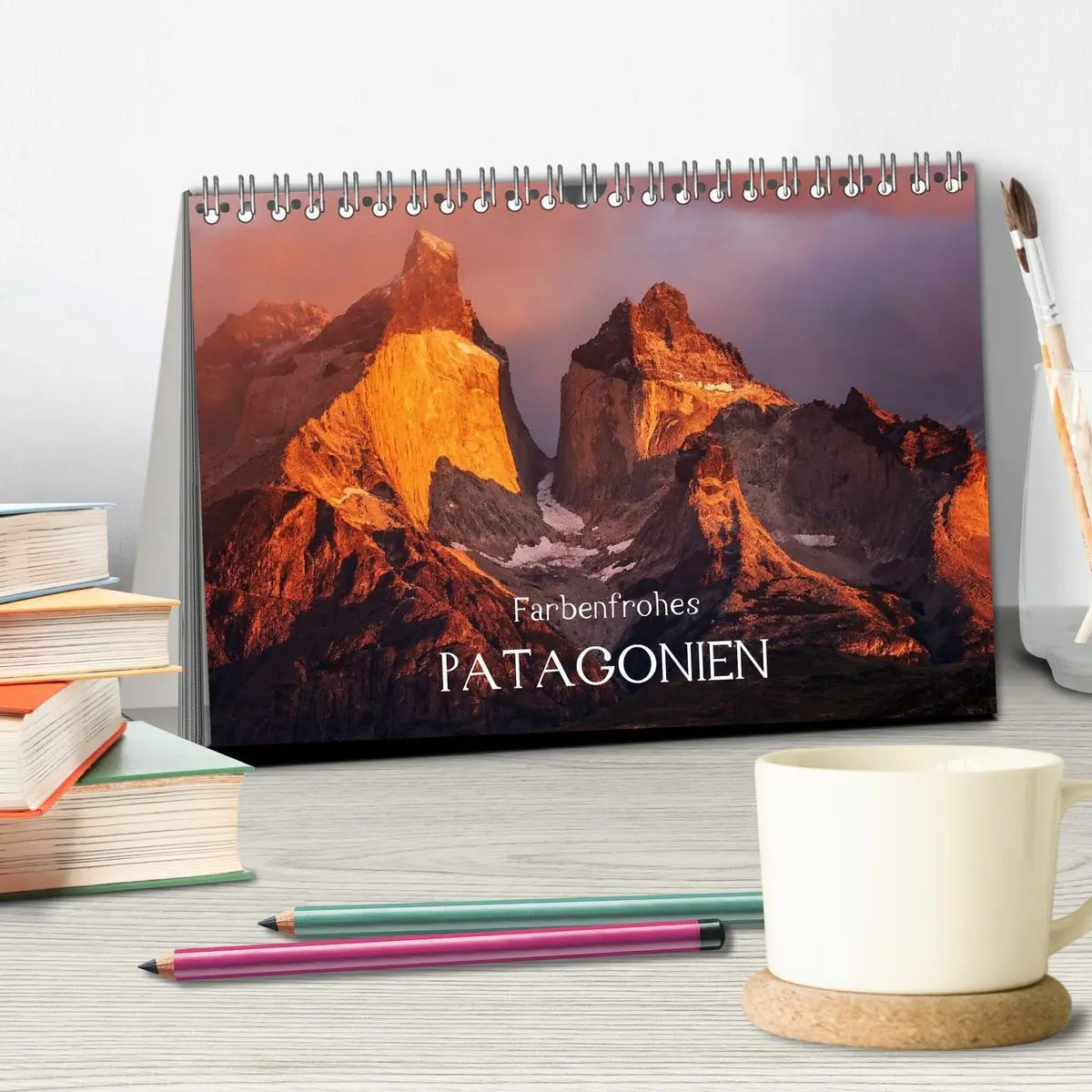 Bild: 9783516057454 | Farbenfrohes Patagonien (Tischkalender 2026 DIN A5 quer), CALVENDO...