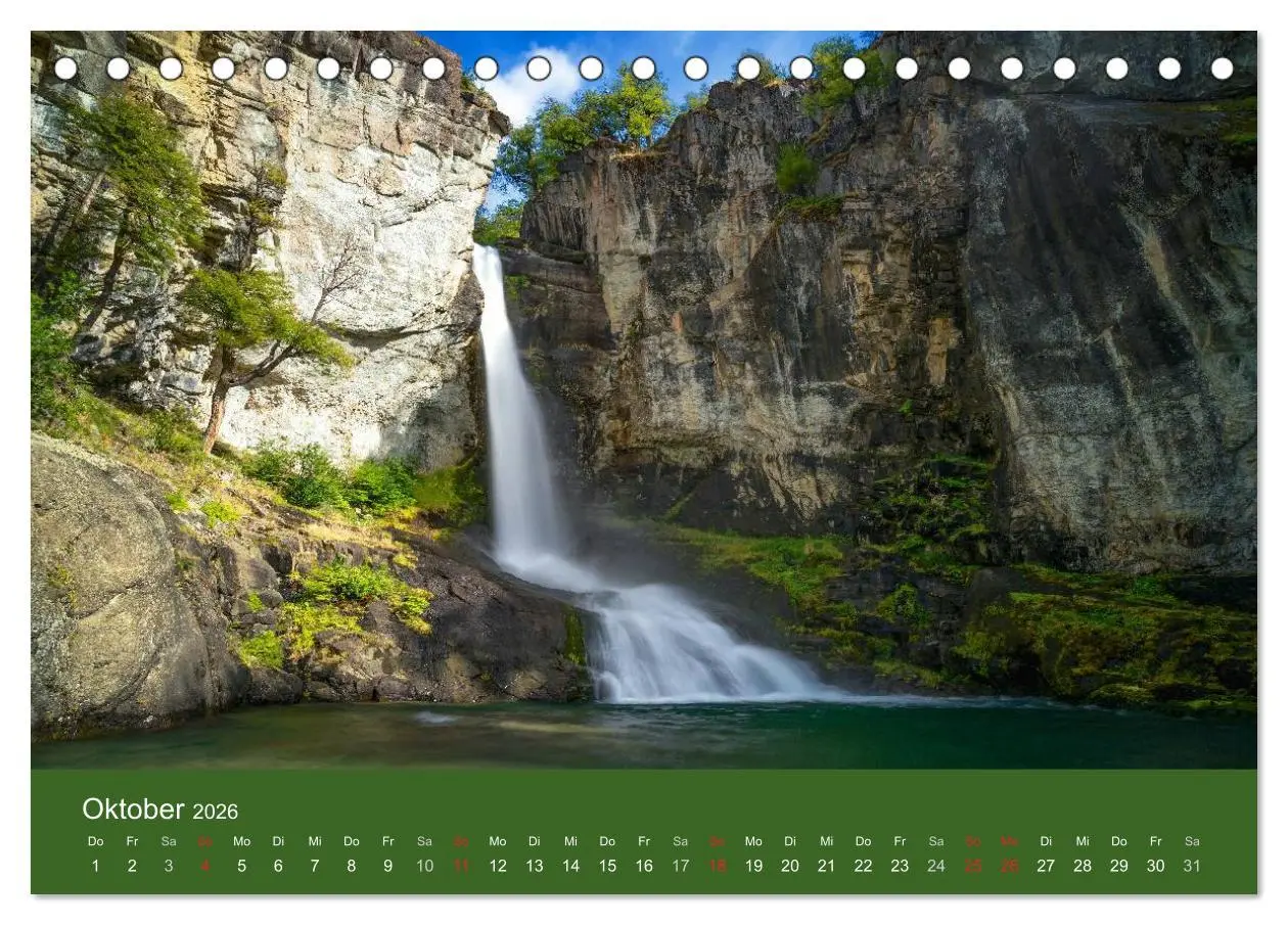 Bild: 9783516057454 | Farbenfrohes Patagonien (Tischkalender 2026 DIN A5 quer), CALVENDO...