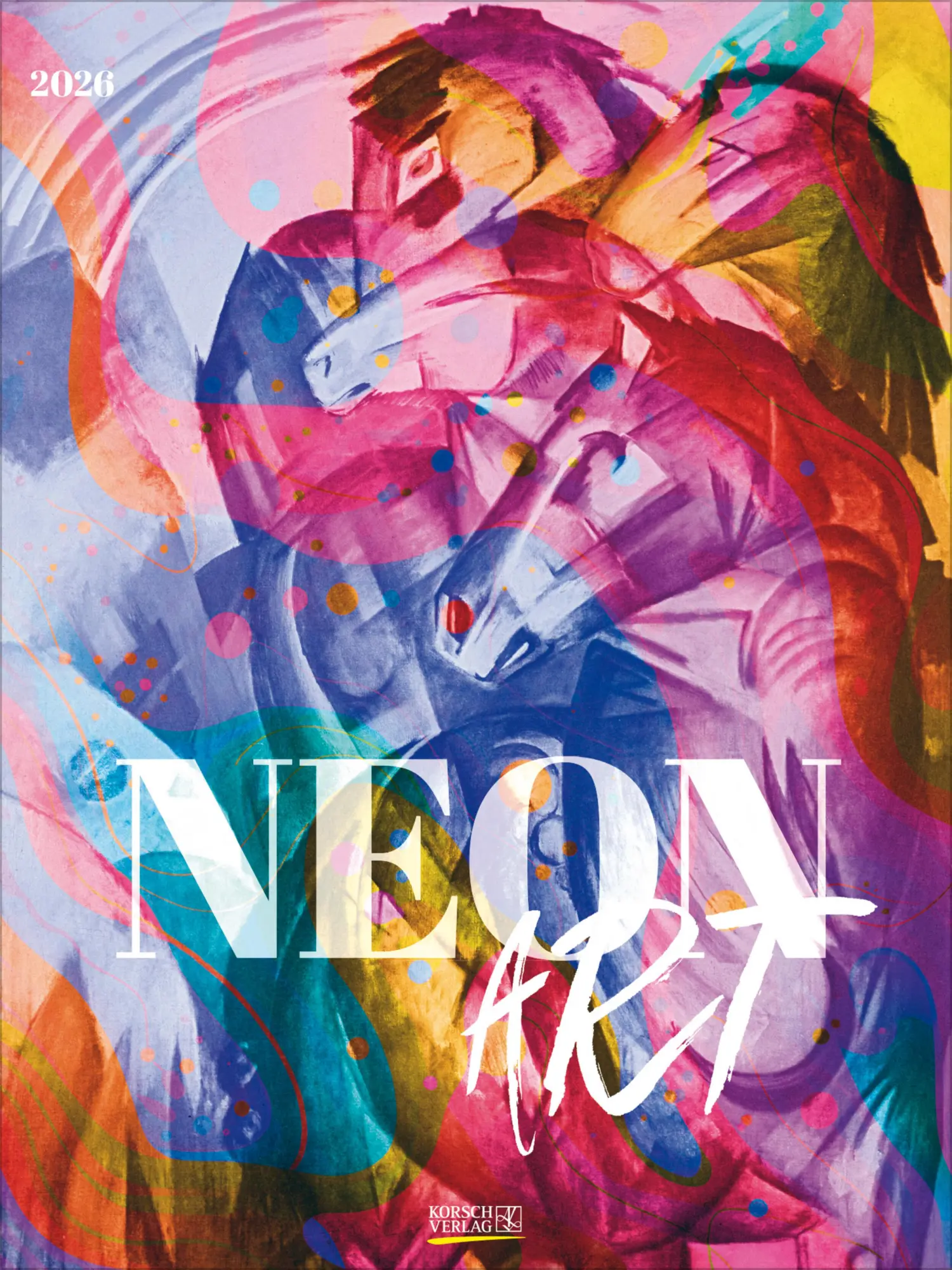 Cover: 9783731887454 | Neon Art 2026 | Verlag Korsch | Kalender | Spiralbindung | 14 S.