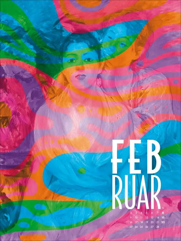 Bild: 9783731887454 | Neon Art 2026 | Verlag Korsch | Kalender | Spiralbindung | 14 S.