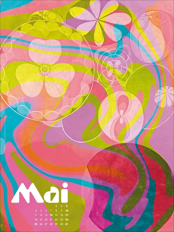 Bild: 9783731887454 | Neon Art 2026 | Verlag Korsch | Kalender | Spiralbindung | 14 S.
