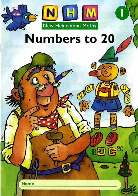 Cover: 9780435167554 | New Heinemann Maths Yr1, Number to 20 Activity Book (8 Pack) | Math