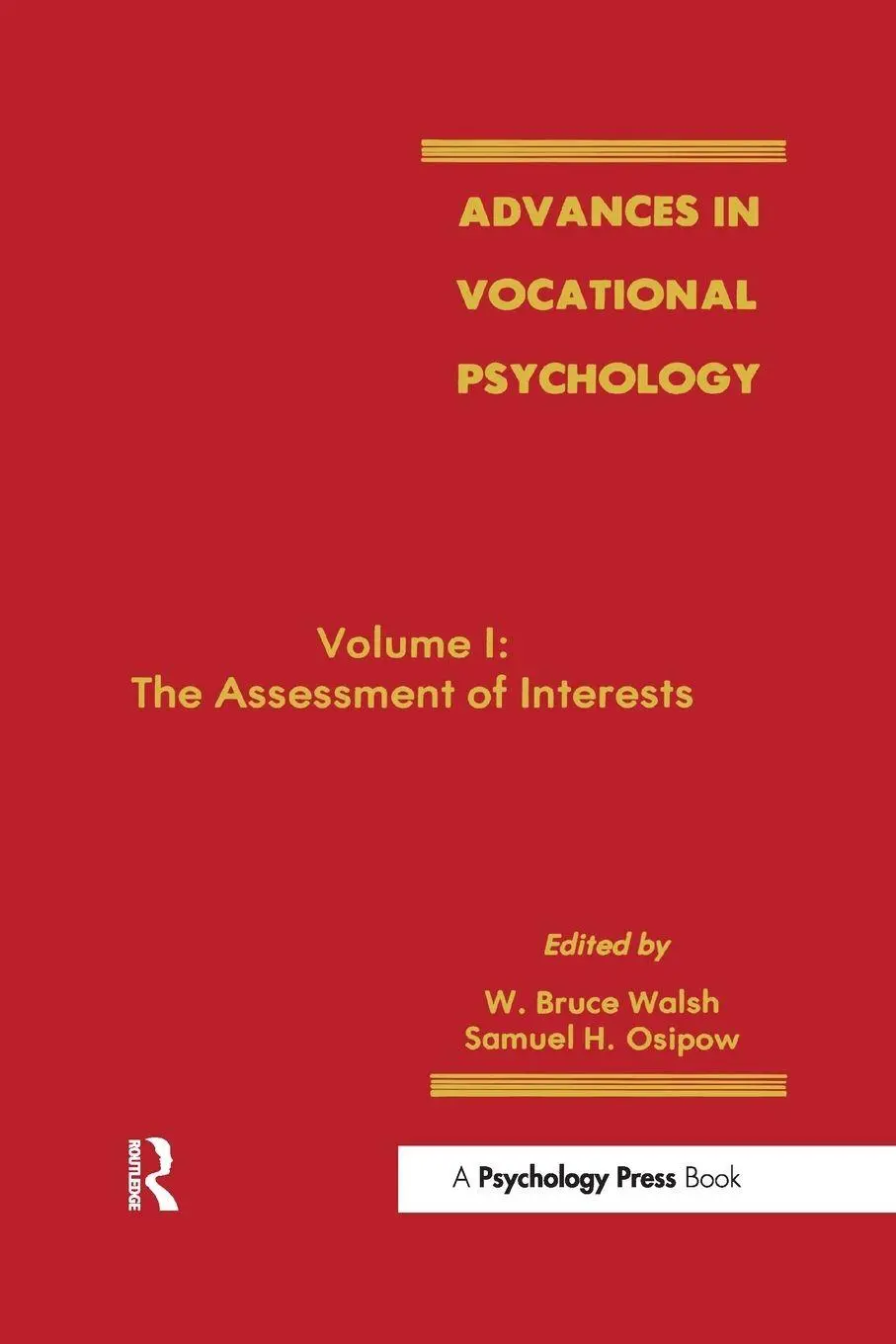 Cover: 9780898597554 | Advances in Vocational Psychology | W. Bruce Walsh (u. a.) | Buch