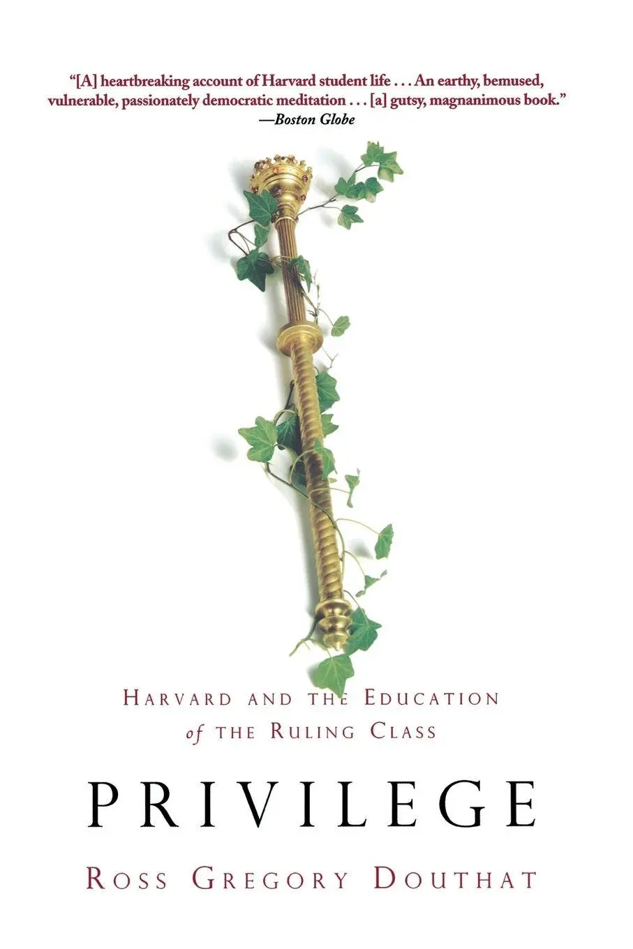 Cover: 9781401307554 | Privilege | Harvard and the Education of the Ruling Class | Douthat