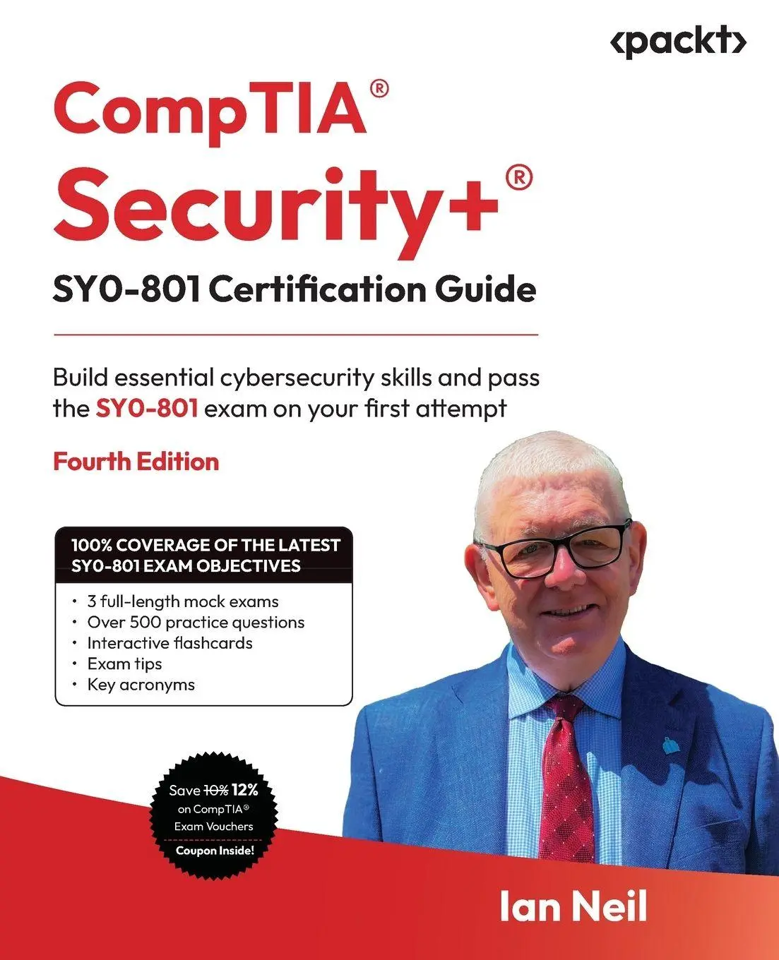 Cover: 9781808087554 | CompTIA® Security+® SY0-801 Certification Guide - Fourth Edition