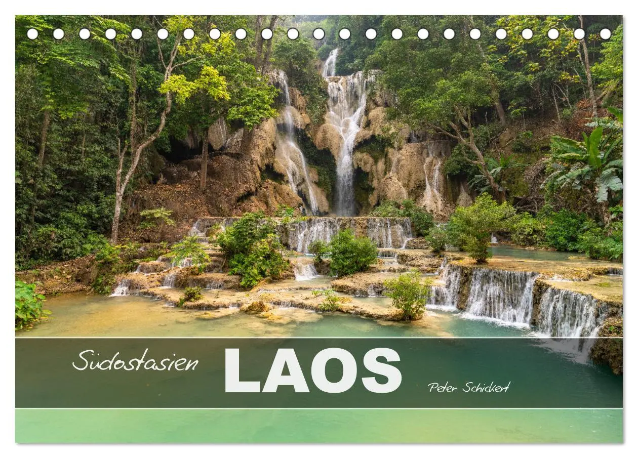 Cover: 9783457267554 | Südostasien - Laos (Tischkalender 2026 DIN A5 quer), CALVENDO...