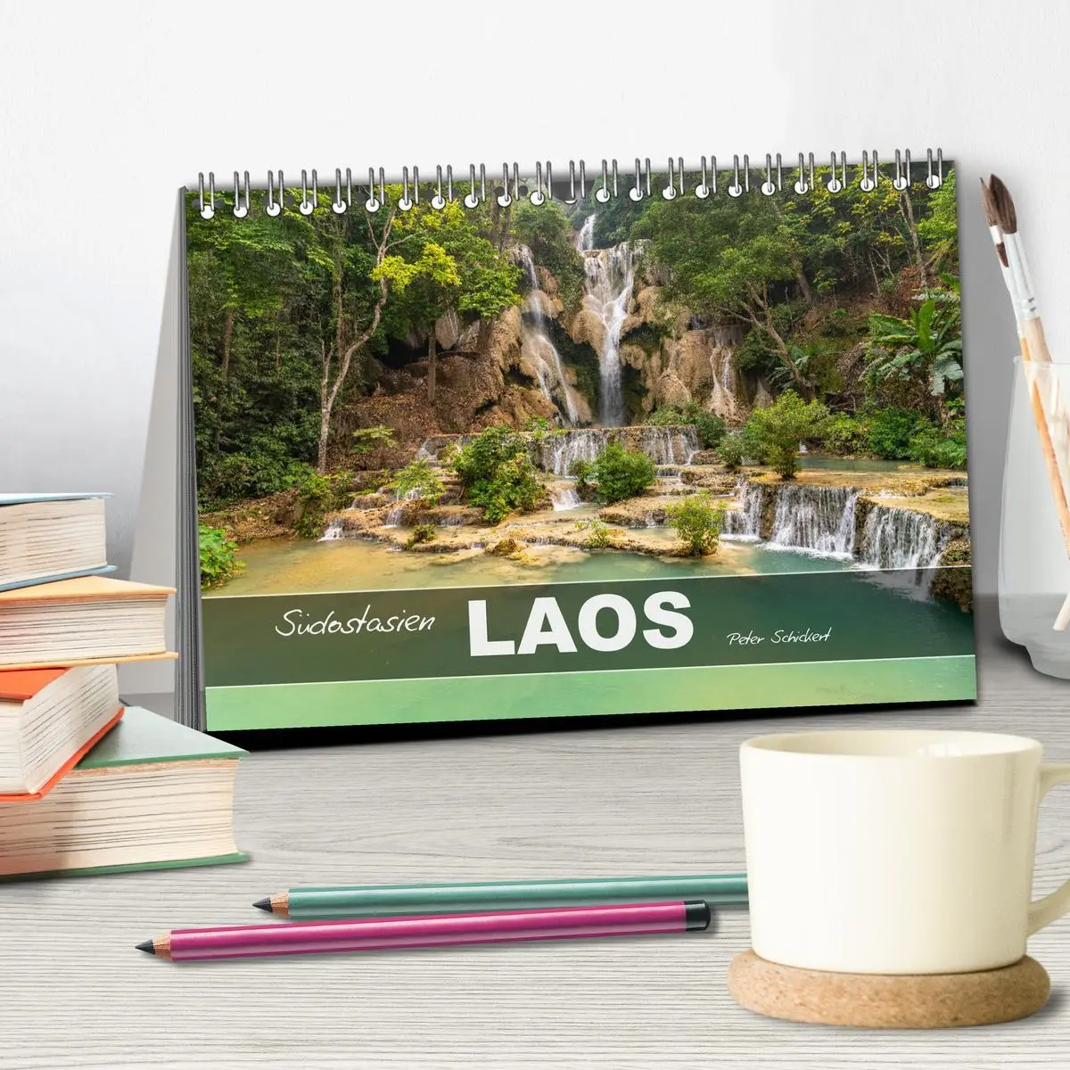 Bild: 9783457267554 | Südostasien - Laos (Tischkalender 2026 DIN A5 quer), CALVENDO...