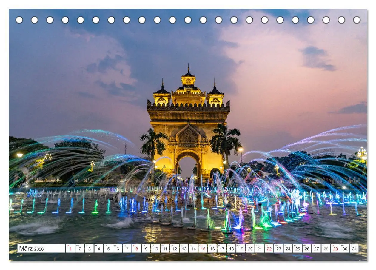 Bild: 9783457267554 | Südostasien - Laos (Tischkalender 2026 DIN A5 quer), CALVENDO...