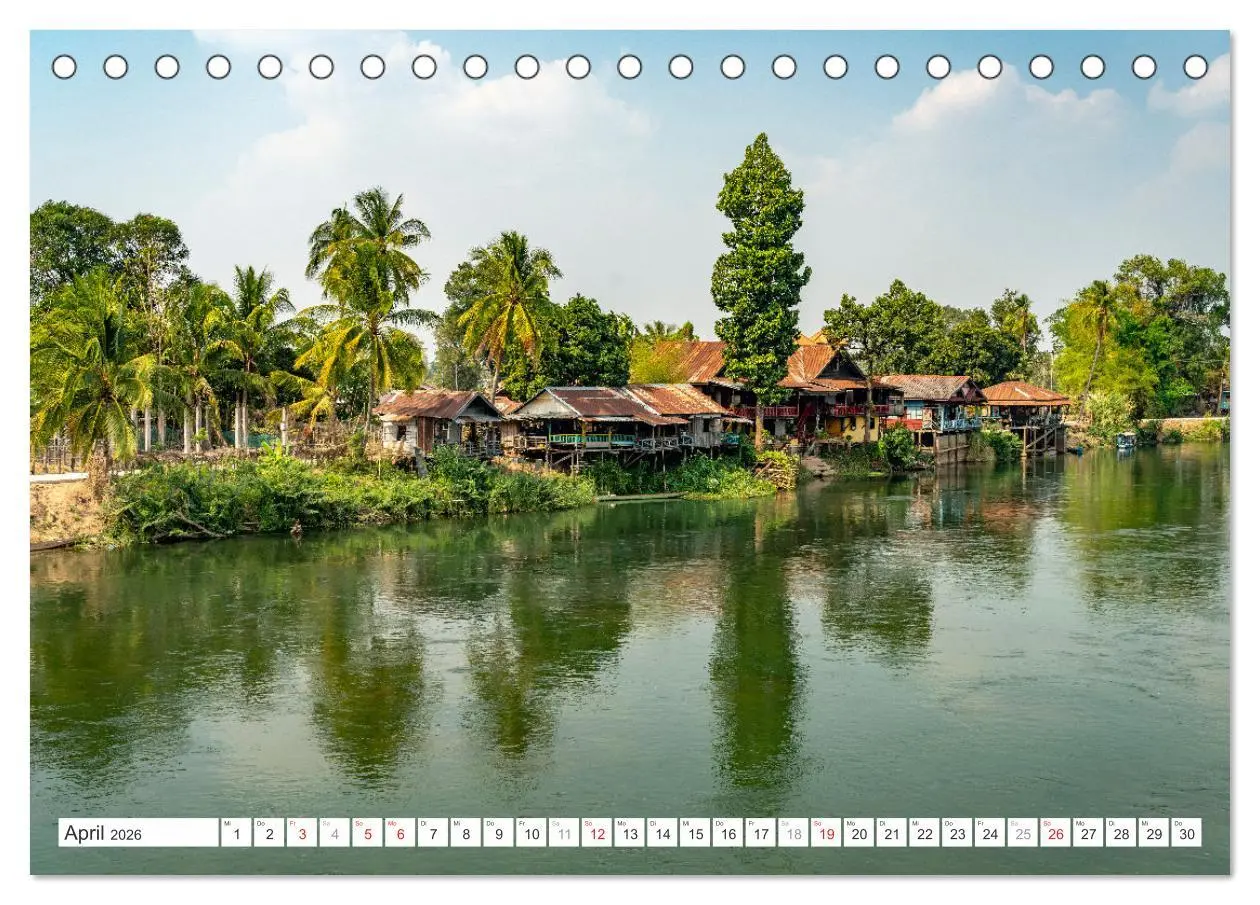 Bild: 9783457267554 | Südostasien - Laos (Tischkalender 2026 DIN A5 quer), CALVENDO...