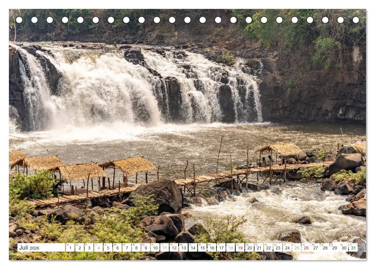 Bild: 9783457267554 | Südostasien - Laos (Tischkalender 2026 DIN A5 quer), CALVENDO...