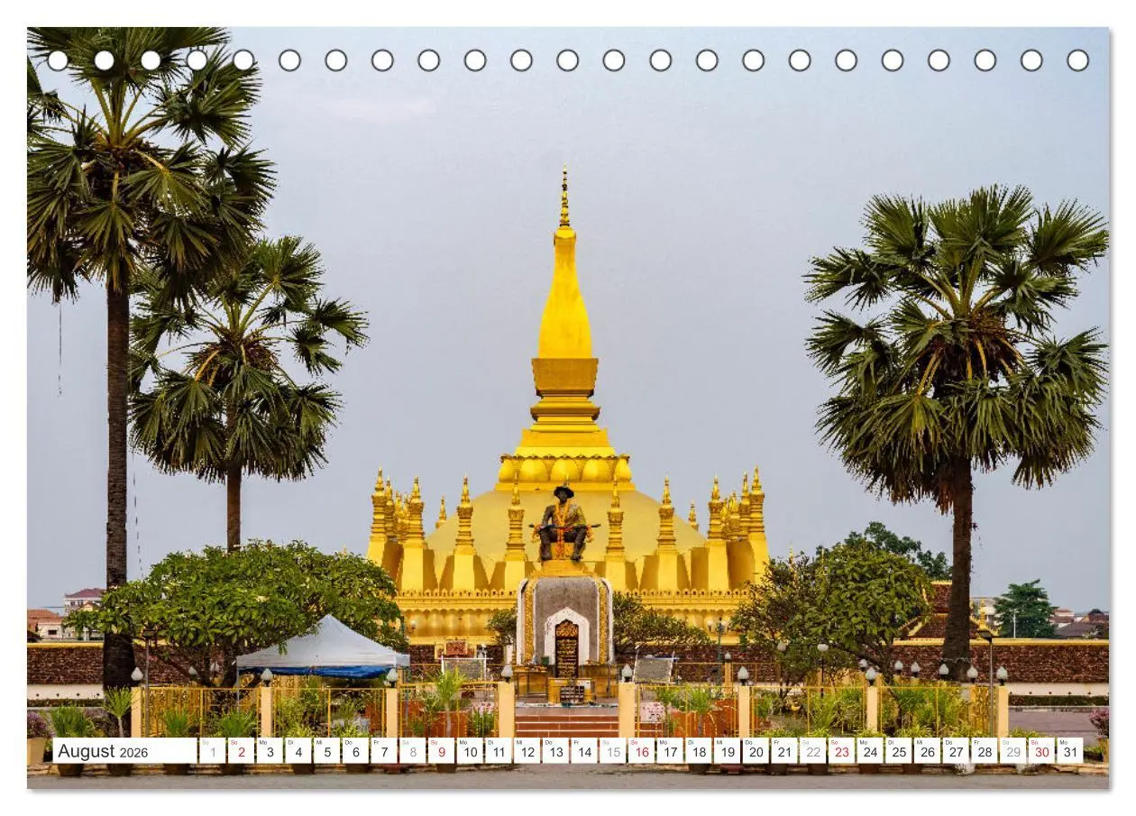 Bild: 9783457267554 | Südostasien - Laos (Tischkalender 2026 DIN A5 quer), CALVENDO...