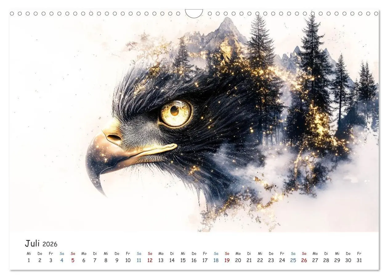 Bild: 9783457647554 | Wächter des Zauberwaldes (Wandkalender 2026 DIN A3 quer), CALVENDO...