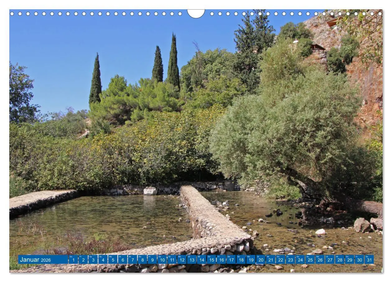 Bild: 9783457717554 | See Genezareth und Jordan-Fluss. Orte der Bibel (Wandkalender 2026...